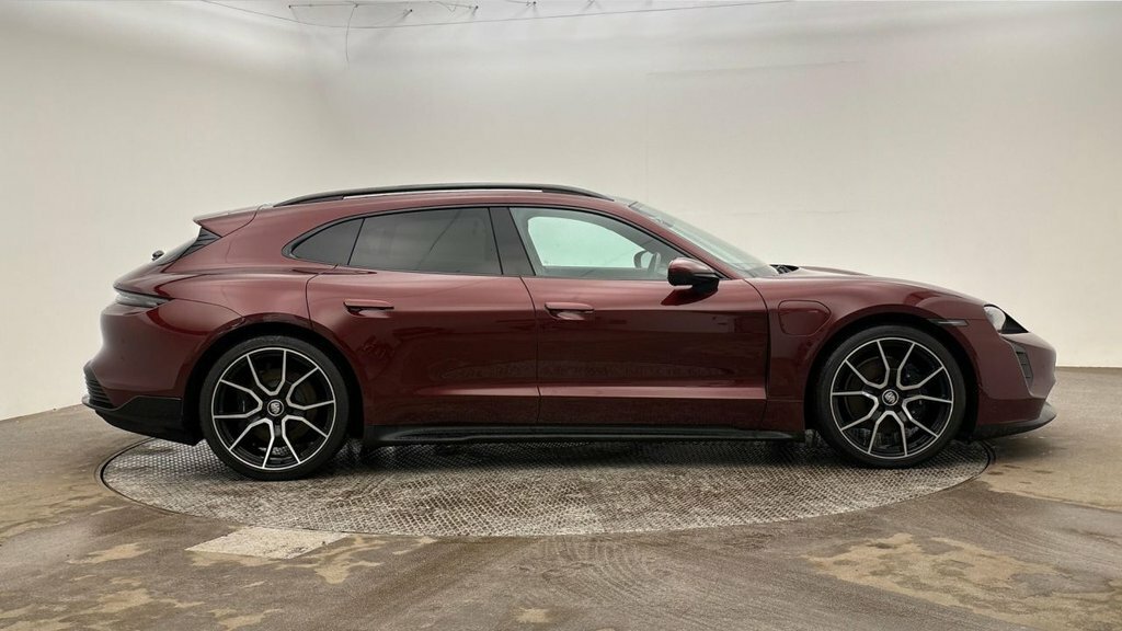 Porsche Taycan Estate Red #3
