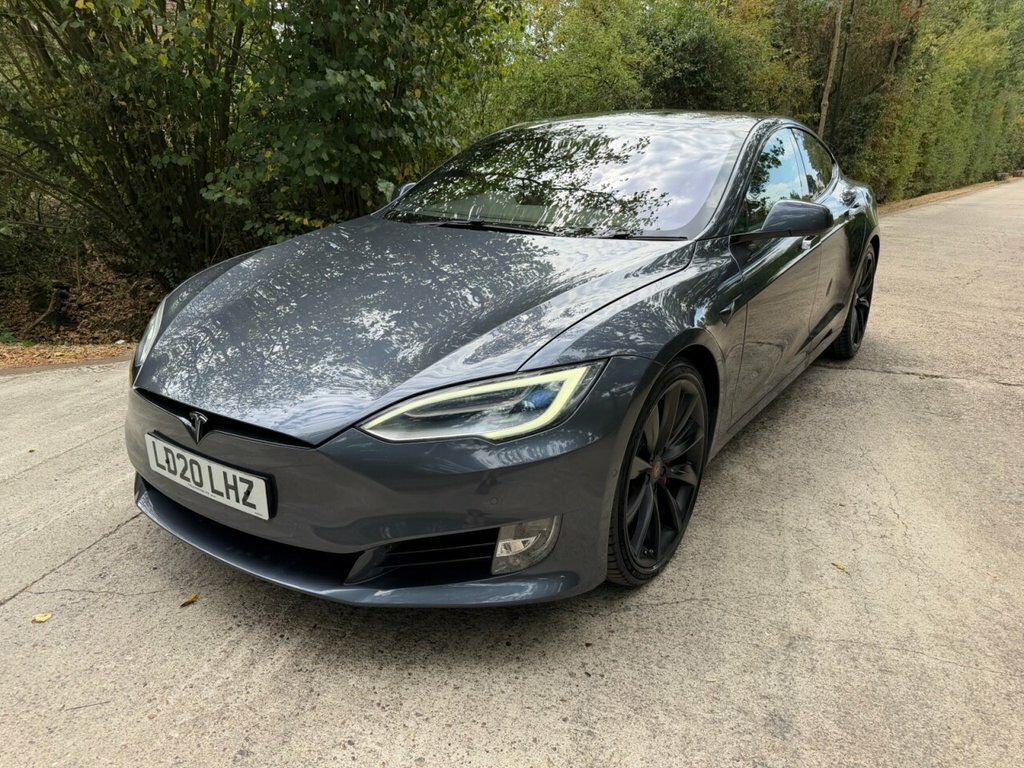 Tesla Model S Hatchback Grey #6