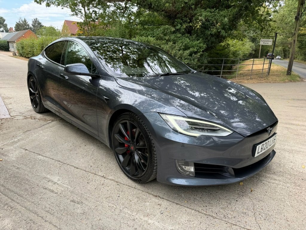 Tesla Model S Hatchback Grey #2