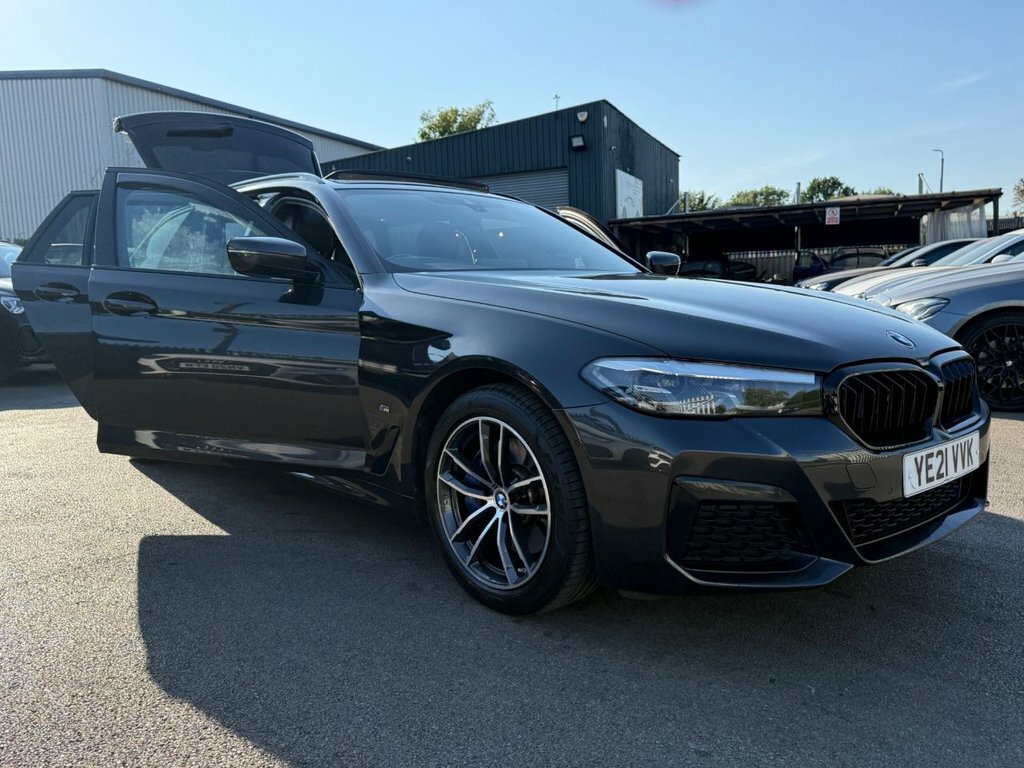 BMW 5 Series 2.0 520D M Sport Touring Mhev 188 Bhp Black #19