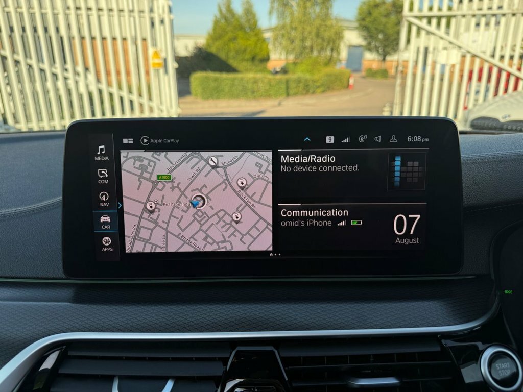 BMW 5 Series 2.0 520D M Sport Touring Mhev 188 Bhp Black #56