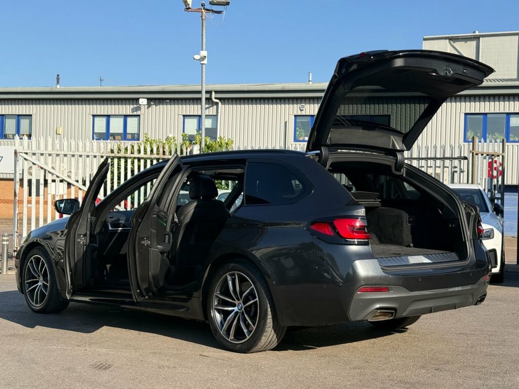 BMW 5 Series 2.0 520D M Sport Touring Mhev 188 Bhp Black #22