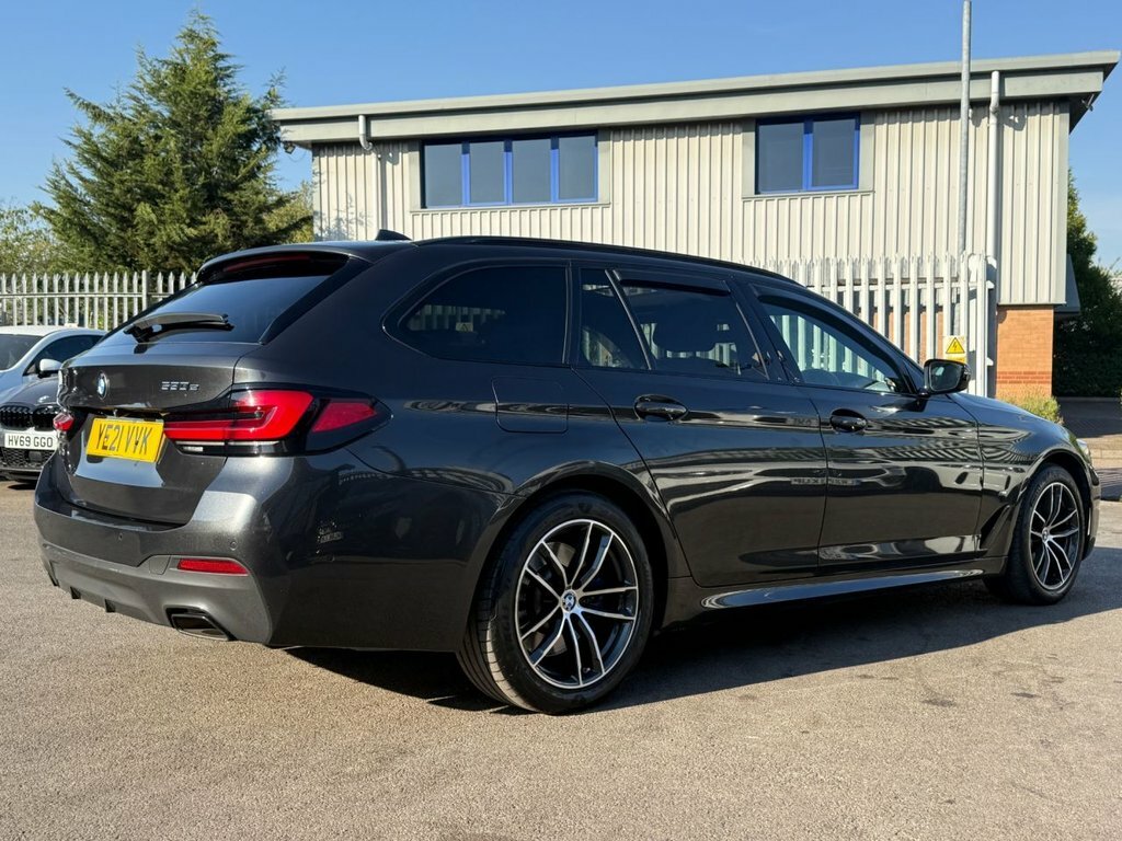 BMW 5 Series 2.0 520D M Sport Touring Mhev 188 Bhp Black #16