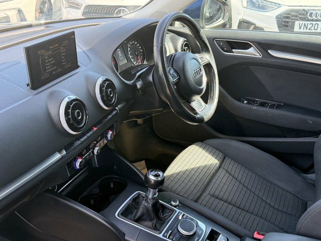 Audi A3 1.4 Tfsi Sport Sportback Euro 6 Black #11