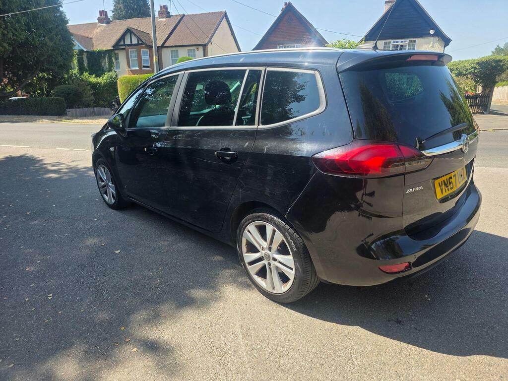 Vauxhall Zafira Tourer 1.4I Turbo Sri Nav Euro 6 Black #5