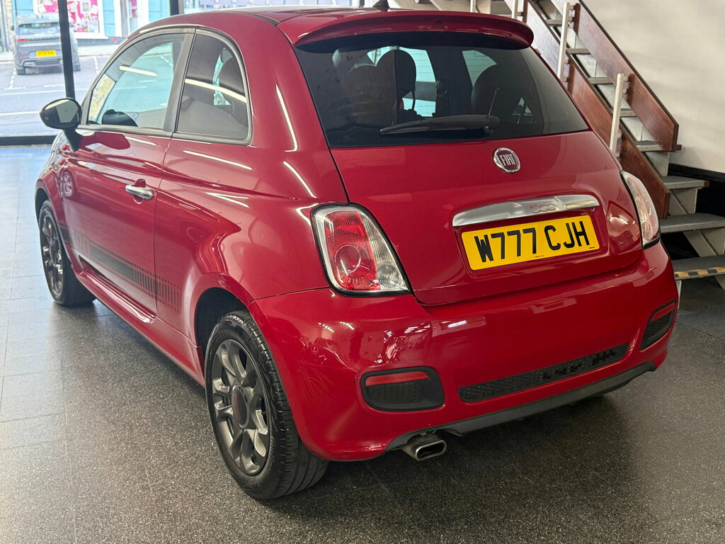 Fiat 500 1.2 S Hatchback Euro 5 Ss 69 Red #5