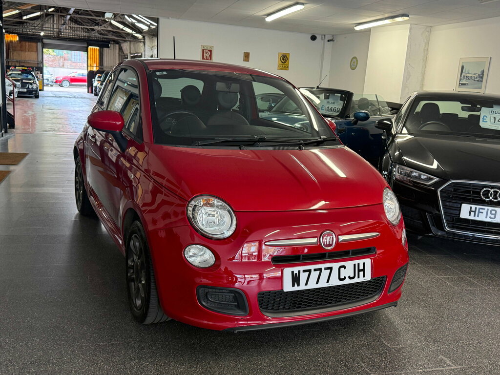 Fiat 500 1.2 S Hatchback Euro 5 Ss 69 Red #3
