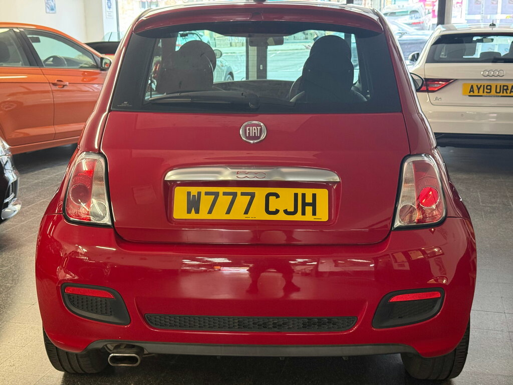 Fiat 500 1.2 S Hatchback Euro 5 Ss 69 Red #6
