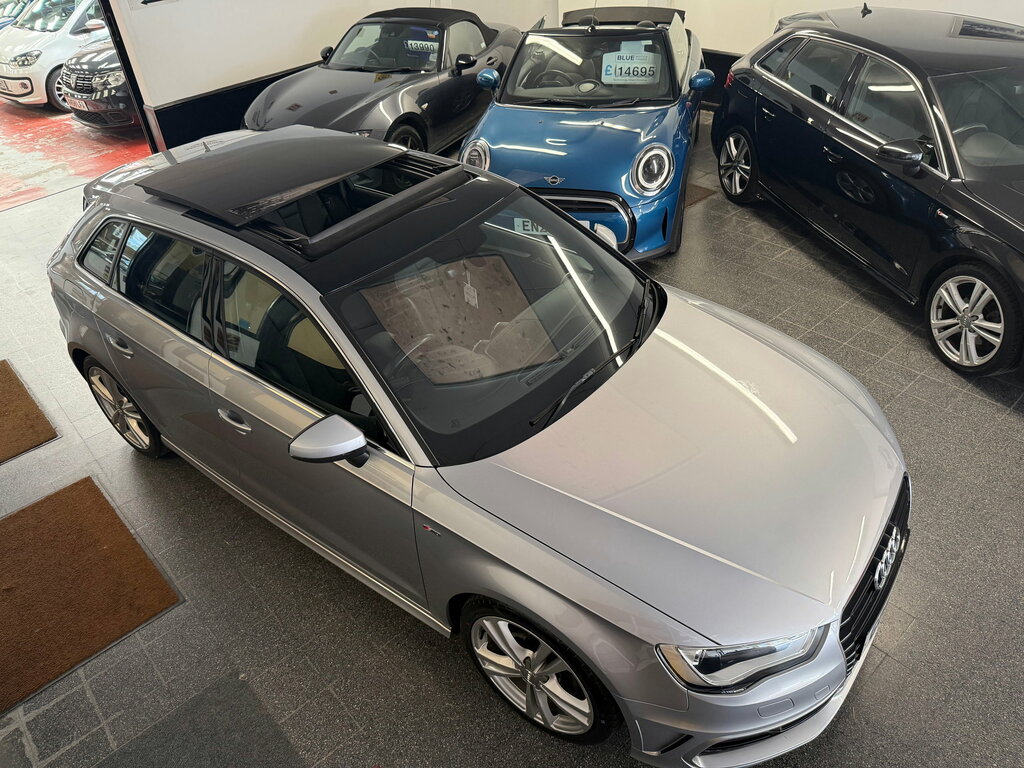 Audi A3 1.4 Tfsi Cod S Line Sportback S Tronic Silver #4
