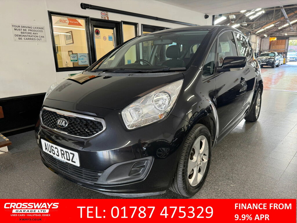 Kia Venga 1.4 Crdi 2 Mpv Euro 5 89 Bhp Black