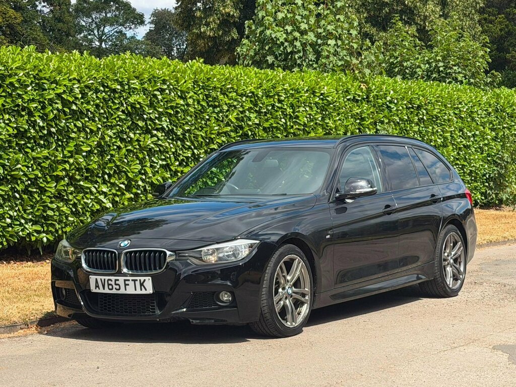 BMW 3 Series 2.0 320D Blueperformance M Sport Touring Euro Black #2