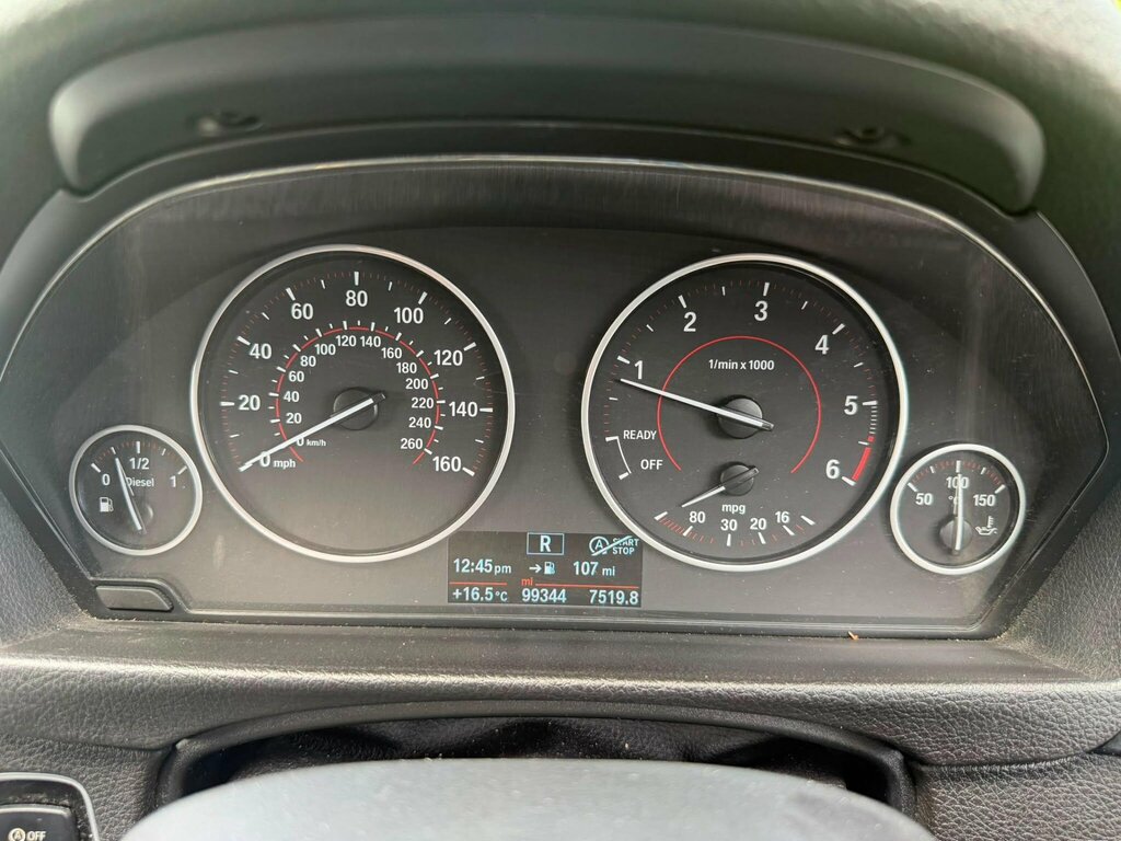 BMW 3 Series 320D Xdrive M Sport Black #12