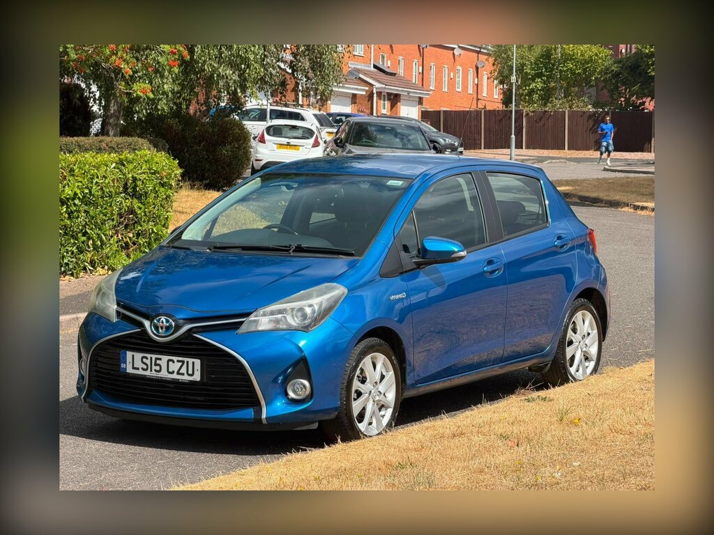 Toyota Yaris 1.5 Vvt-h Excel E-cvt Euro 6 15In Alloy Blue #2
