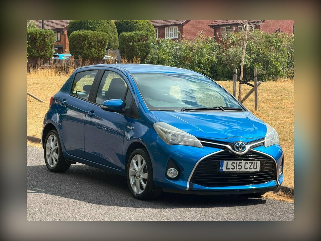 Toyota Yaris 1.5 Vvt-h Excel E-cvt Euro 6 15In Alloy Blue