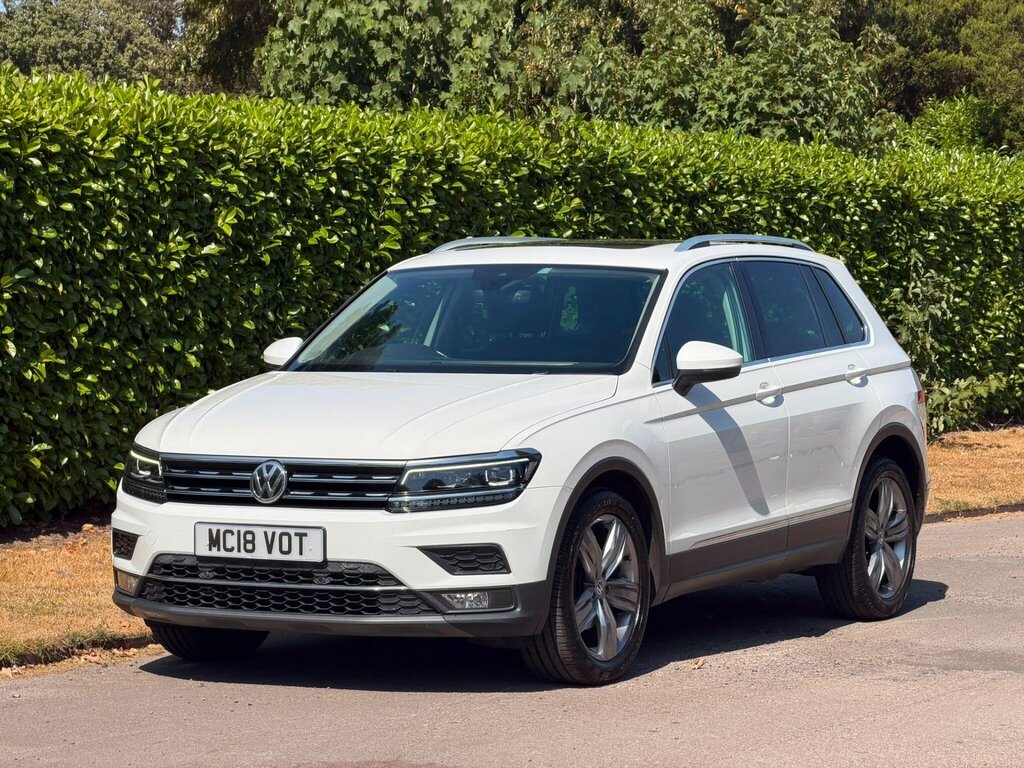 Volkswagen Tiguan 2.0 Tdi Sel Dsg Euro 6 Ss White #2