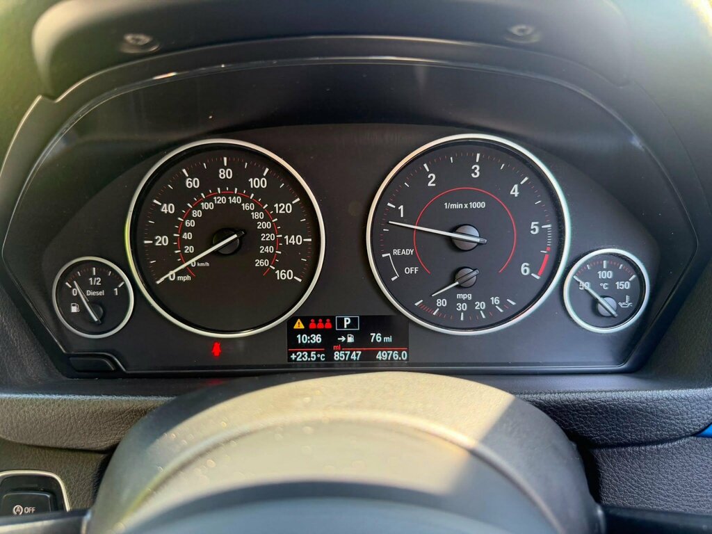 BMW 3 Series 2.0 320D M Sport Saloon Euro 6 S Grey #11