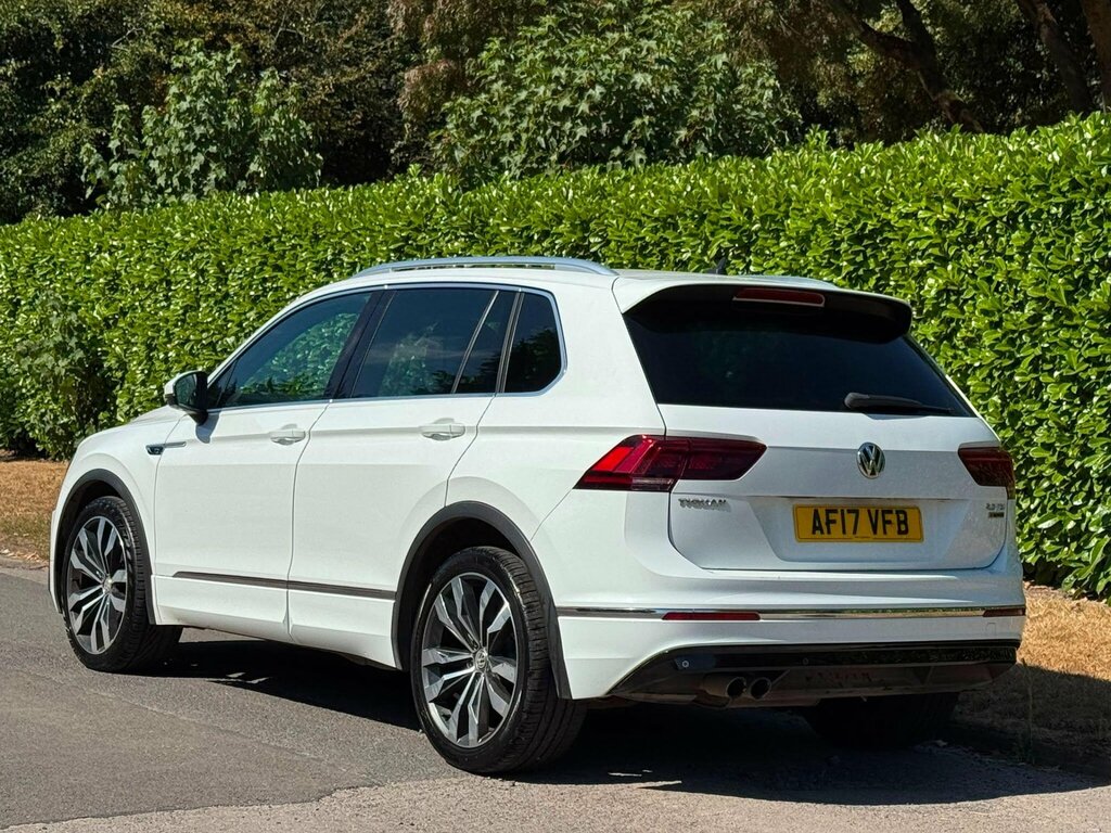 Volkswagen Tiguan 2.0 Tdi Bluemotion Tech R-line 4Motion Euro 6 Ss White #5