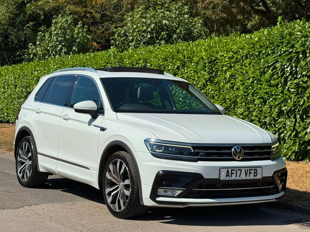 Volkswagen Tiguan 2.0 Tdi Bluemotion Tech R-line 4Motion Euro 6 Ss White