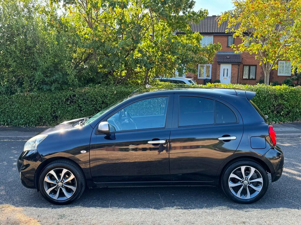 Nissan Micra 1.2 N-tec Cvt Euro 6 Black #4