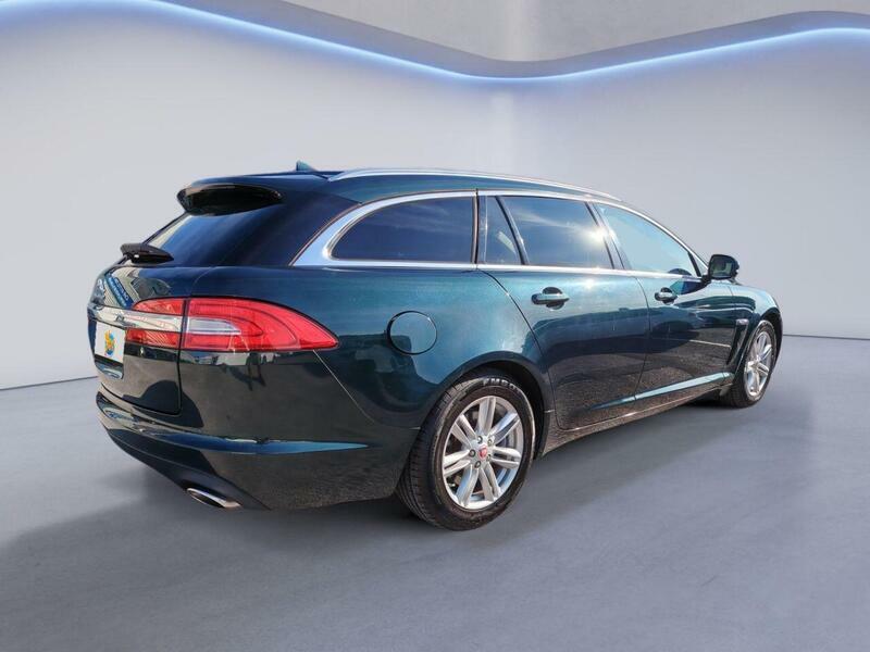 Jaguar XF 2.2D Luxury Sportbrake Euro 5 Ss GJ64DDF Green #5