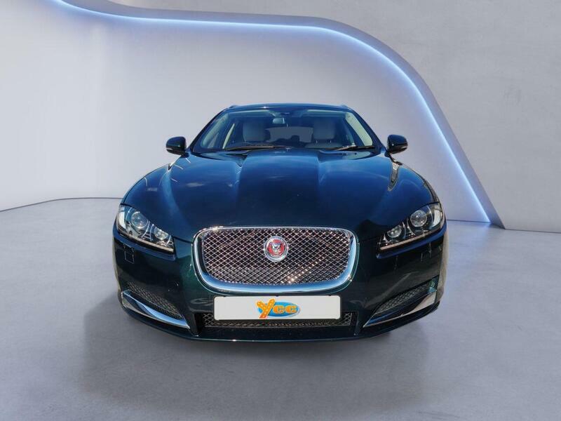 Jaguar XF 2.2D Luxury Sportbrake Euro 5 Ss GJ64DDF Green #2