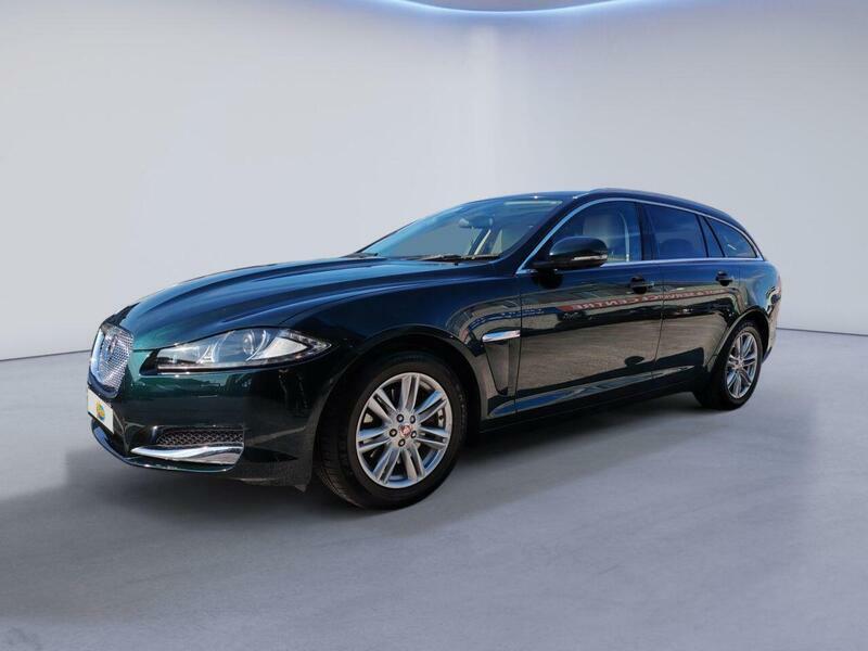 Jaguar XF 2.2D Luxury Sportbrake Euro 5 Ss GJ64DDF Green #3