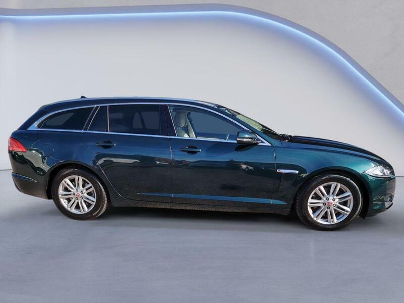 Jaguar XF 2.2D Luxury Sportbrake Euro 5 Ss GJ64DDF Green #4