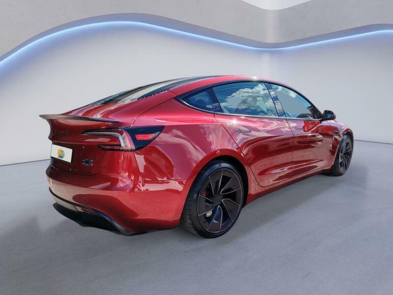 Tesla Model 3 Dual Motor Performance Saloon SJ25NUO Red #5