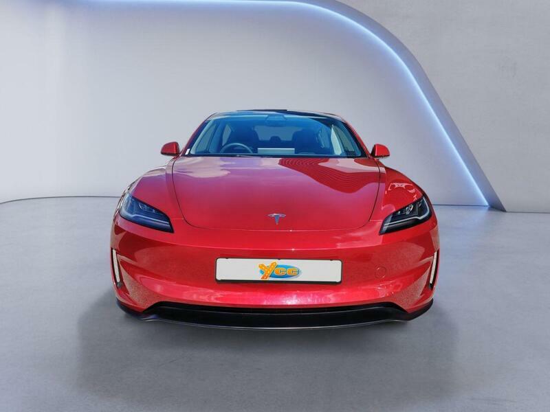 Tesla Model 3 Dual Motor Performance Saloon SJ25NUO Red #2