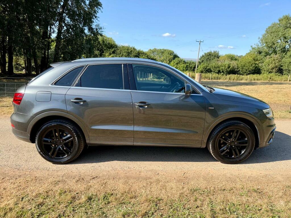 Audi Q3 2.0 Tdi S Line S Tronic Quattro Euro 5 Ss Grey #5