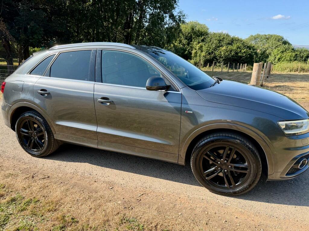 Audi Q3 2.0 Tdi S Line S Tronic Quattro Euro 5 Ss Grey #3