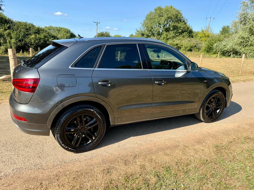 Audi Q3 2.0 Tdi S Line S Tronic Quattro Euro 5 Ss Grey #6