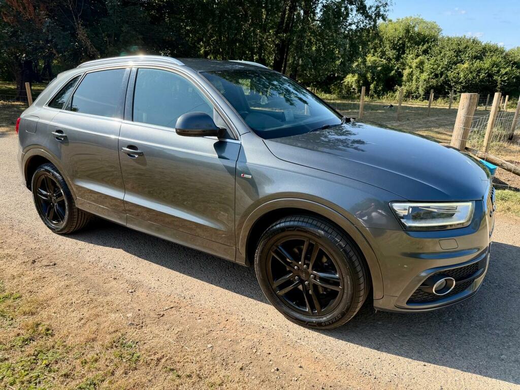 Audi Q3 2.0 Tdi S Line S Tronic Quattro Euro 5 Ss Grey #2