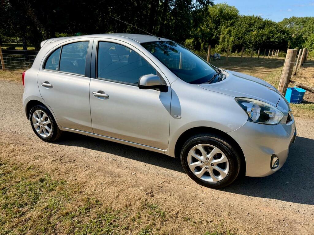Nissan Micra 1.2 Acenta Euro 5 2014 Silver #3