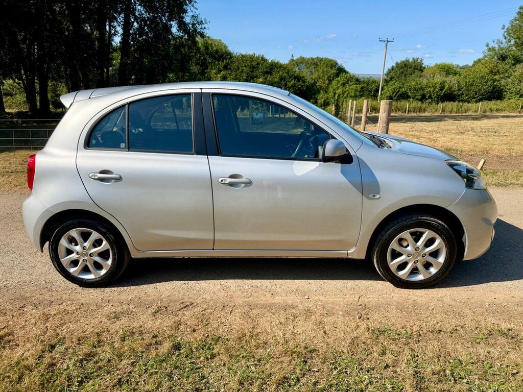 Nissan Micra 1.2 Acenta Euro 5 2014 Silver #5