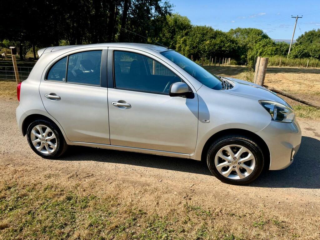 Nissan Micra 1.2 Acenta Euro 5 2014 Silver #4