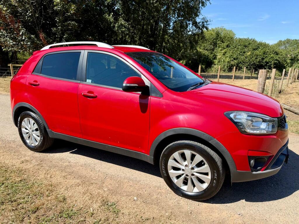 SsangYong Korando 2.2D Ex Euro 6 2016 Red #3
