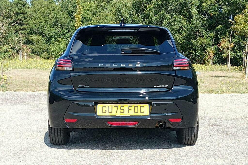 Peugeot 208 1.2 Allure Hatchback Hybrid E Dsc6 GU75FOC Black #4