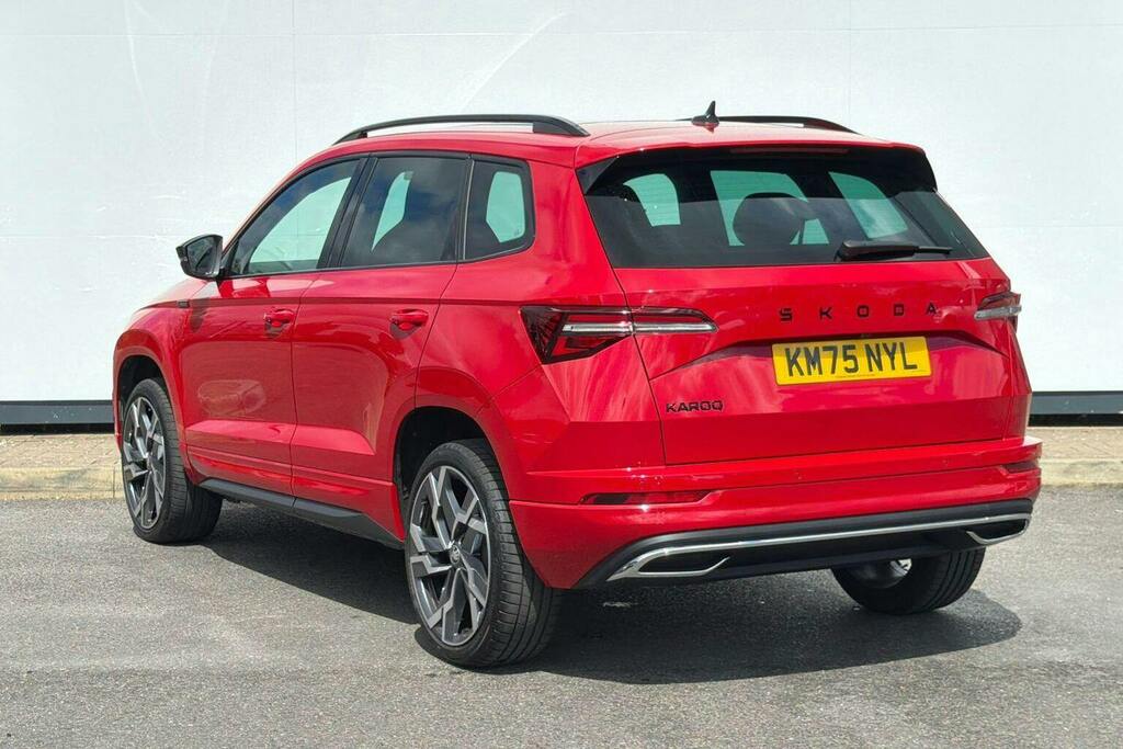 Skoda Karoq 1.5 Tsi Act Sportline Edition Suv Dsg KM75NYL Red #5