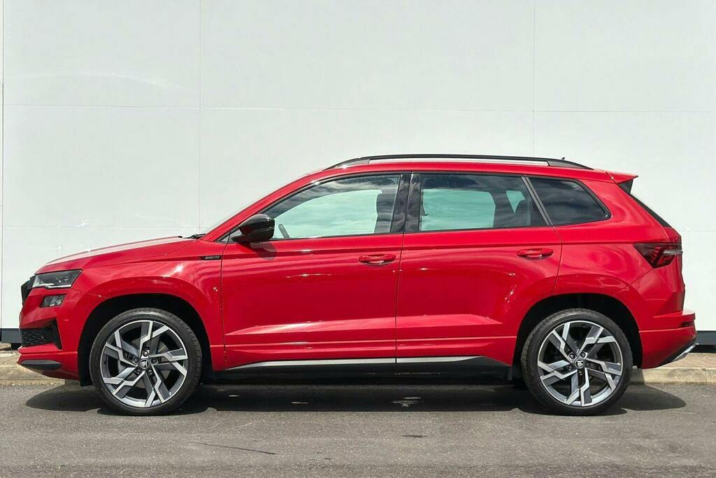 Skoda Karoq 1.5 Tsi Act Sportline Edition Suv Dsg KM75NYL Red #6