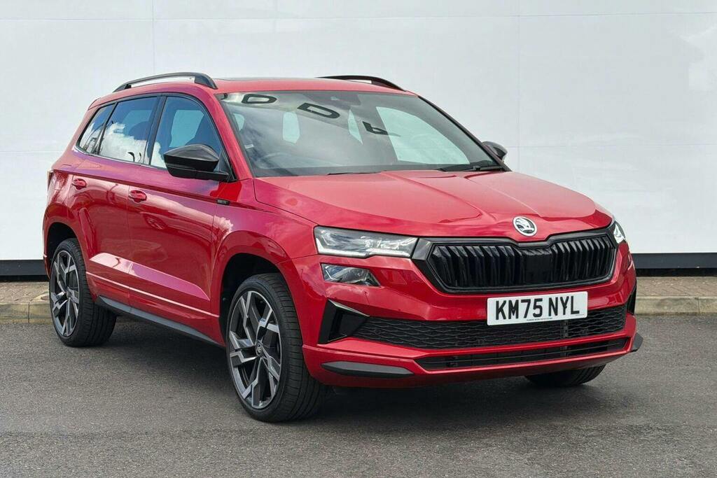 Skoda Karoq 1.5 Tsi Act Sportline Edition Suv Dsg KM75NYL Red