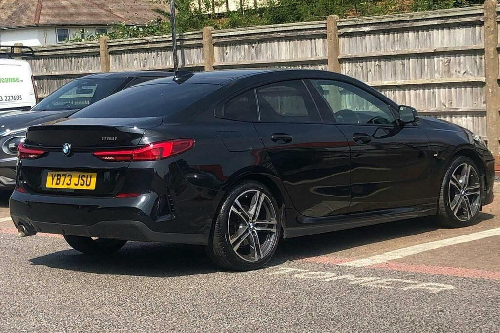 BMW 2 Series Gran Coupe 1.5 218I M Sport Saloon Dct YB73JSU Black #3