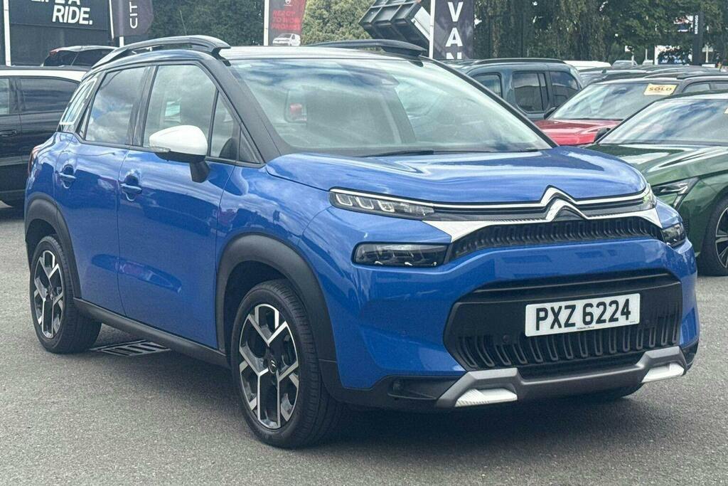 Citroen C3 Aircross 1.2 Puretech Shine Plus Suv PXZ6224 Blue
