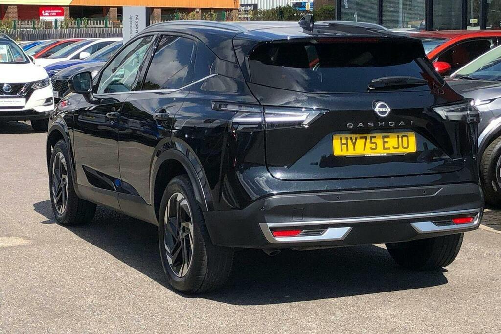 Nissan Qashqai 1.3 Dig T Mhev N Connecta Suv Hybrid Xt HY75EJO Black #5