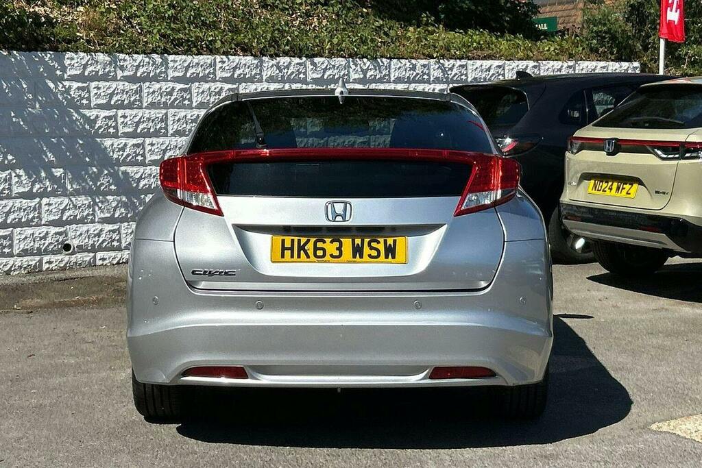 Honda Civic 1.8 I Vtec Ex Gt Hatchback HK63WSW Silver #4