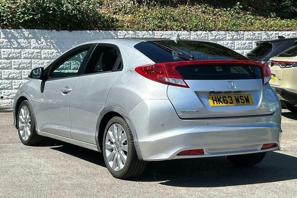 Honda Civic 1.8 I Vtec Ex Gt Hatchback HK63WSW Silver #5