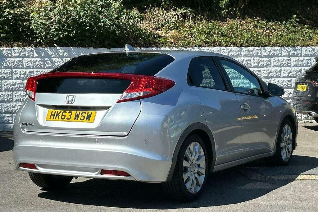 Honda Civic 1.8 I Vtec Ex Gt Hatchback HK63WSW Silver #3