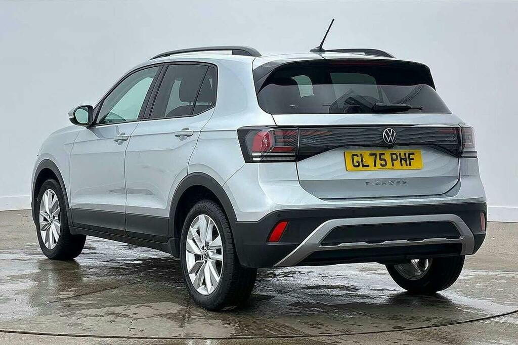 Volkswagen T-Cross 1.0 Tsi Match Suv Dsg GL75PHF Silver #3