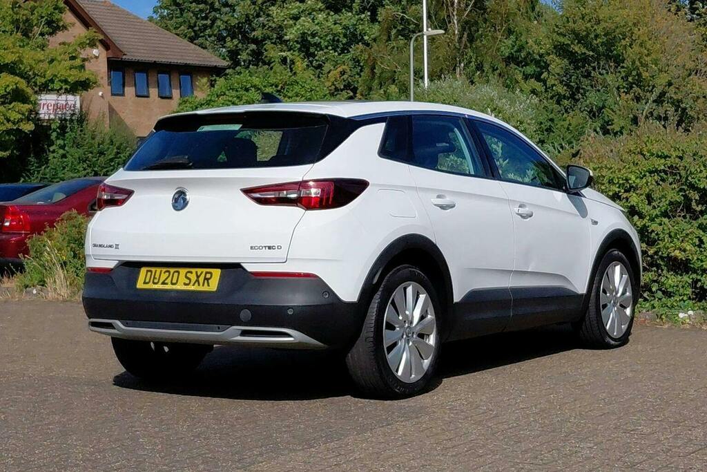 Vauxhall Grandland X 1.5 Turbo D Blueinjection Elite Nav Suv DU20SXR White #3