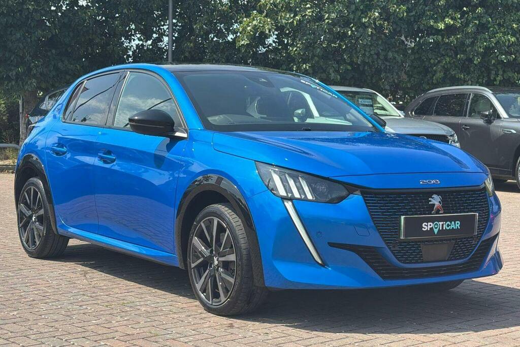 Peugeot e-208 50Kwh Gt Hatchback Blue